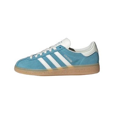 Adidas Muenchen Preloved Blue Off White Silver Metallic
