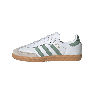 Adidas Samba OG Cloud White Silver Green