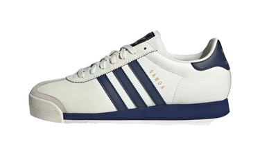Adidas Samoa Off White Dark Blue Gold Metallic