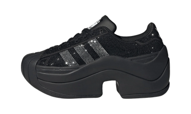 Adidas Superstar Bold Rhinestone Black Silver