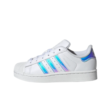 Adidas Superstar II White Iridescent Stripes (PS)
