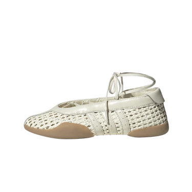 Adidas Taekwondo Mei Ballet Basketweave Cream White Next Step