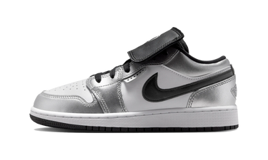 Air Jordan 1 Low SE Metallic Silver Tiempo