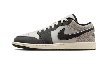 Air Jordan 1 Low SE Sail Deep Pewter Elephent Print