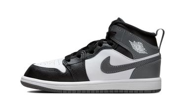 Air Jordan 1 Mid Black White Iron Grey (PS)