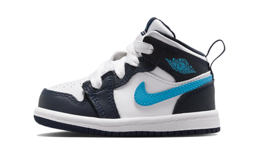 Air Jordan 1 Mid Obsidian Dark Powder Blue (TD)