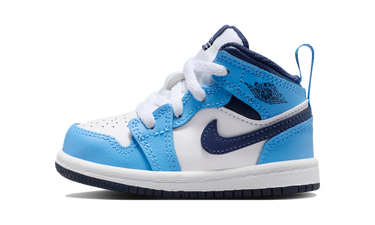 Air Jordan 1 Mid University Blue Midnight Navy (TD)