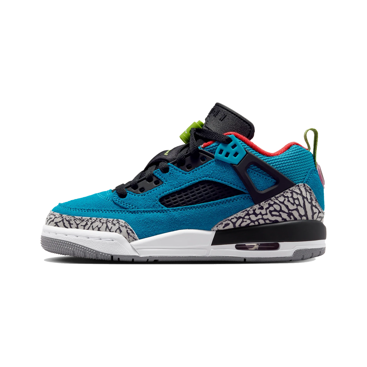 Air Jordan Spizike Low Neo Turquoise Light Crimson