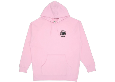 Anti Social Social Club Bat Emoji Hoodie Pink