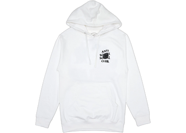 Anti Social Social Club Bat Emoji Hoodie White