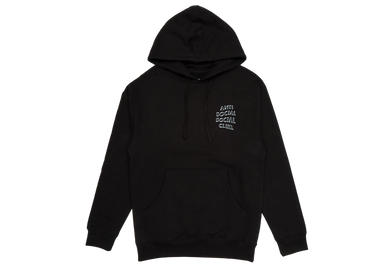 Anti Social Social Club Burnout Hoodie Black