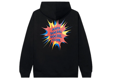 Anti Social Social Club Stunned Hoodie Black