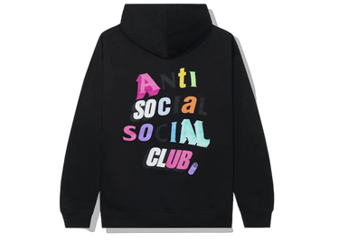 Anti Social Social Club The Real Me Hoodie Black
