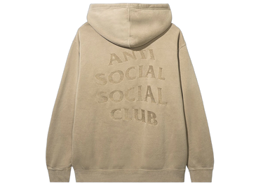 Anti Social Social Club Tone Deaf Hoodie Sand