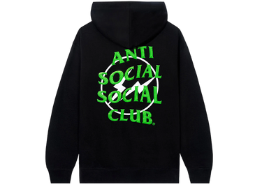 Anti Social Social Club x Fragment Precious Petals Hoodie (FW22) Black Green