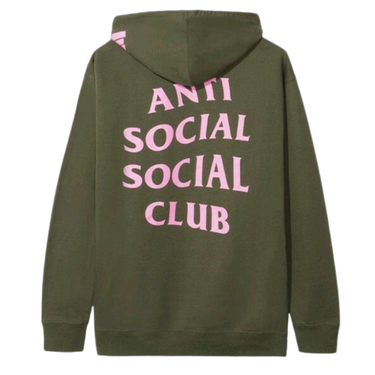 Anti Social Social Club x Undefeated Club Hoodie Olive