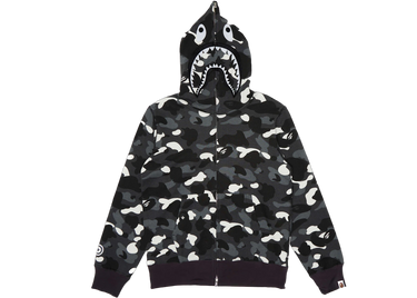 BAPE City Camo Shark Full Zip Hoodie (SS23) Black Next Step