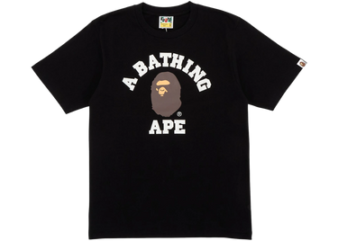 BAPE College T-Shirt Black
