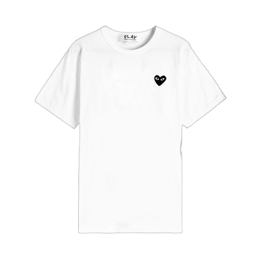 CDG Comme des Garçons Play Basic Logo T-shirt White