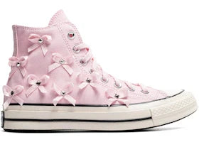 Converse Chuck 70 Hi Bow Studded Pink Frosting
