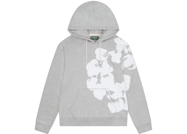 Denim Tears Big Cotton Wreath Hoodie Grey