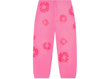 Denim Tears Mono Cotton Wreath Sweatpants Pink