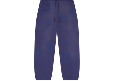 Denim Tears Mono Cotton Wreath Sweatpants Washed Blue Next Step