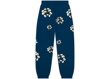 Denim Tears x CPFM Cactus Tears Wreath Sweatpants Navy