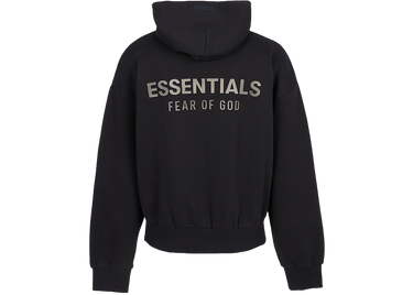 Fear of God Essential Fleece Hood Sweatshirt Black