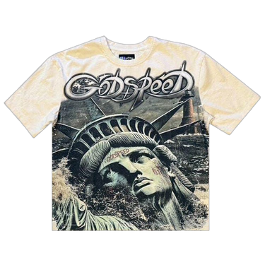 Godspeed Sunken Liberty 2 T-Shirt Bone