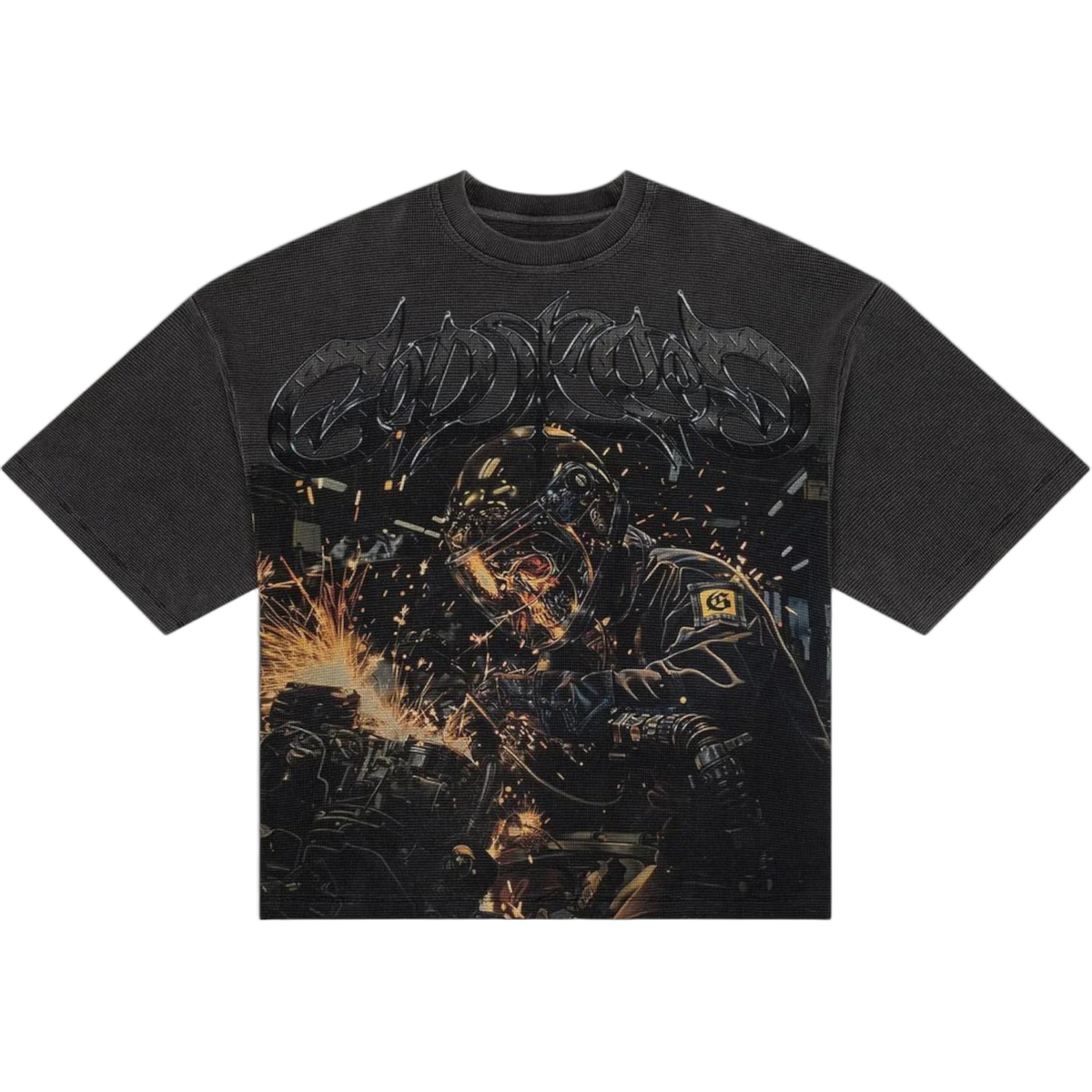 Godspeed Under Construction Thermal T-shirt Grey Wash