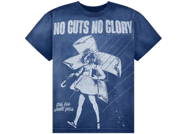 Hellstar Carry Your Cross T-Shirt Navy