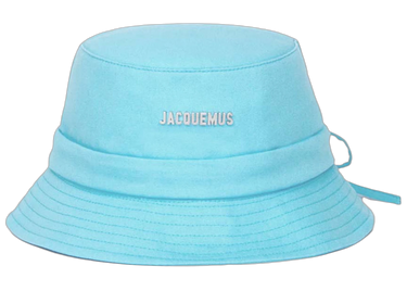Jacquemus Le Bob Gadjo Bow Bucket Hat Turquoise Next Step