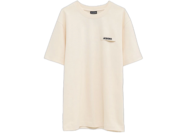 Jacquemus Le T-Shirt Gros Grain 150 Beige