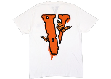 Juice Wrld x Vlone Butterfly T-Shirt White