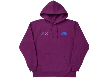 KAWS x The North Face Popover Hoodie Pamplona Purple