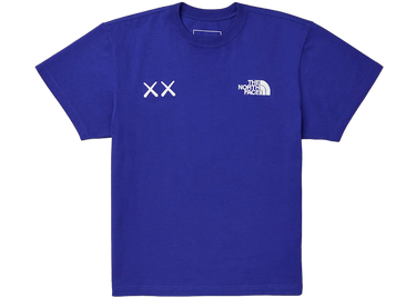 KAWS x The North Face T-Shirt Bolt Blue Next Step