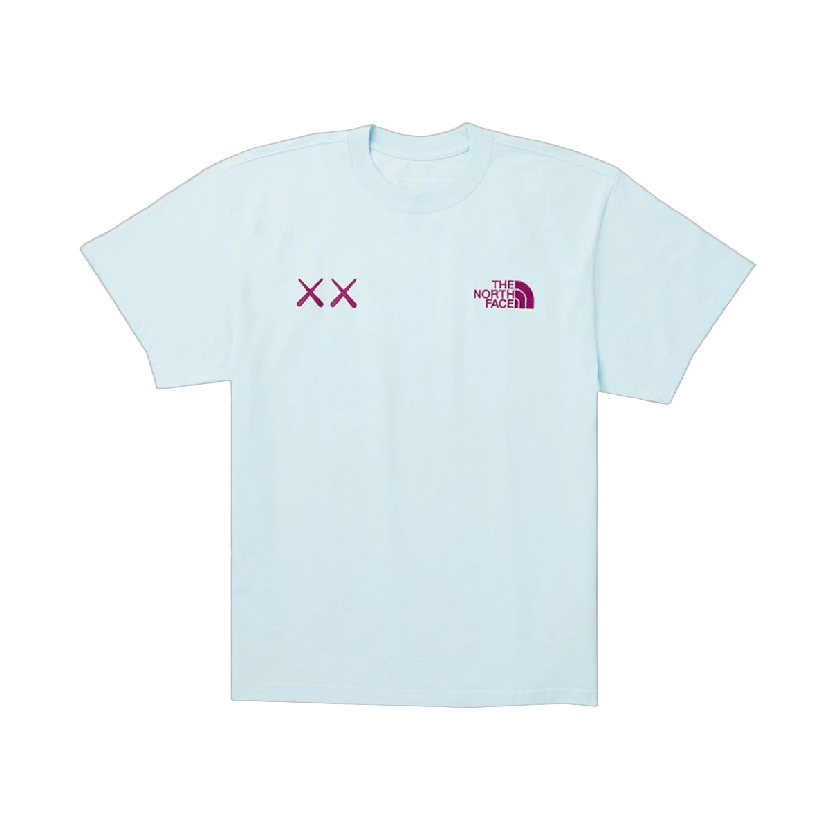 KAWS x The North Face T-Shirt Ice Blue