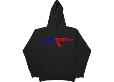 Kodak Black x Vlone 47 Hoodie Black