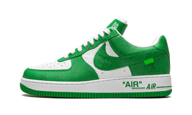 Louis Vuitton Nike Air Force 1 Low By Virgil Abloh White Green