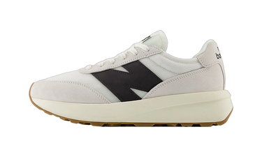 New Balance 370 Sea Salt Black Cement Gum