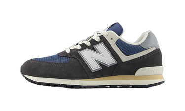New Balance 574 Lace Black Cement Slate Grey