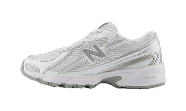 New Balance 740 Bungee Lace White Silver Metallic (PS)