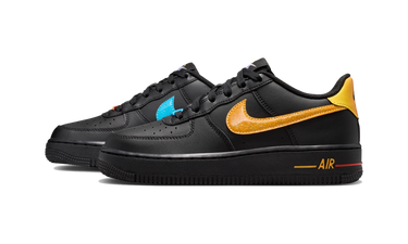Nike Air Force 1 Low Black Multi-Color
