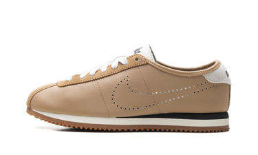 Nike Cortez Leather Pale Shale Sail Perforated Swoosh Next Step