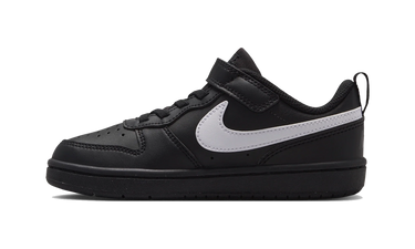 Nike Court Borough Low Recraft Black White Black (PS)