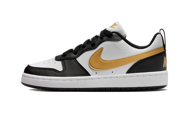 Nike Court Borough Low Recraft Black White Metallic Gold