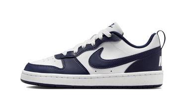 Nike Court Borough Low White Midnight Navy