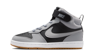 Nike Court Borough Mid 2 Black Light Smoke Grey Gum (PS)