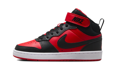 Nike Court Borough Mid 2 University Red White Black